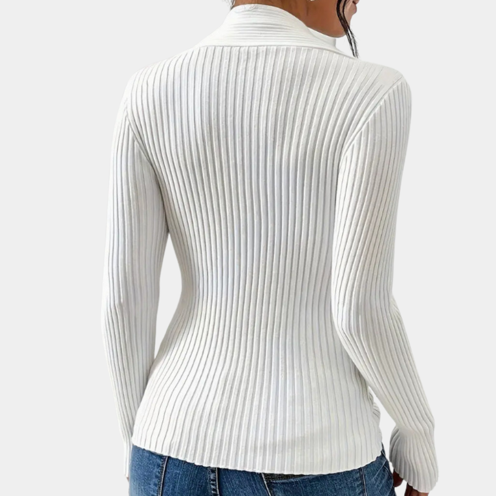 SEREN - Eleganter V-Ausschnitt Pullover Für Damen