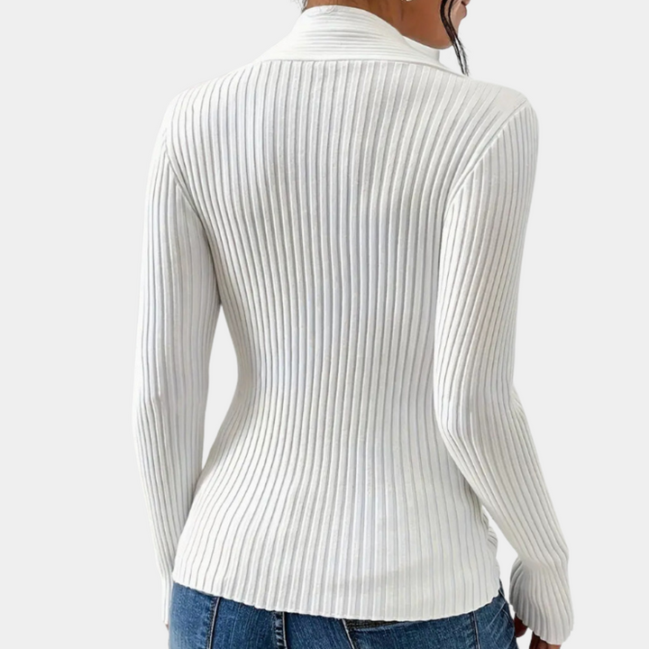 SEREN - Eleganter V-Ausschnitt Pullover Für Damen