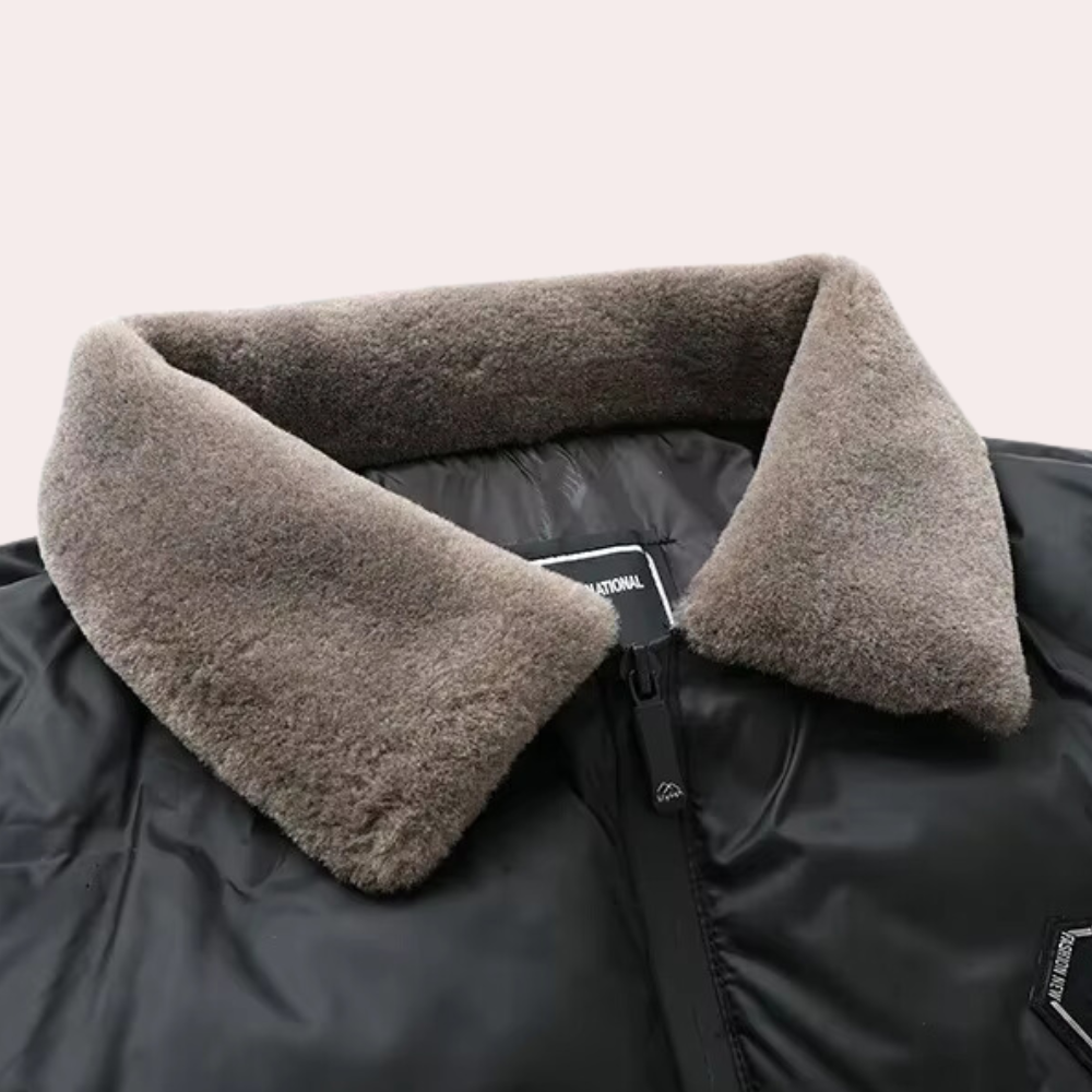 JUSTIN - Modisch Winterjacke Für Herren