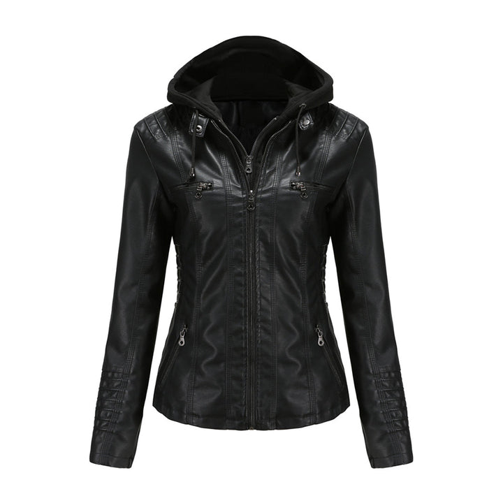 Stylische lederjacke