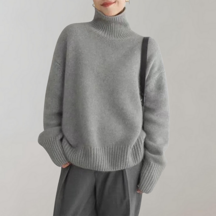 Damen-Rollkragenpullover