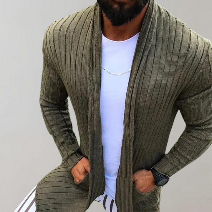 Lässige Strickjacke für Herren