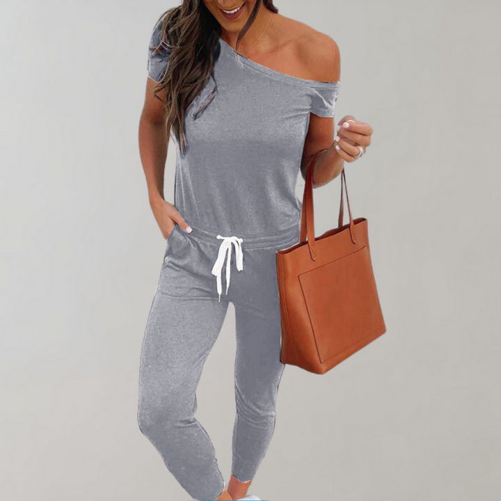 Damen Overall mit Kordelzug