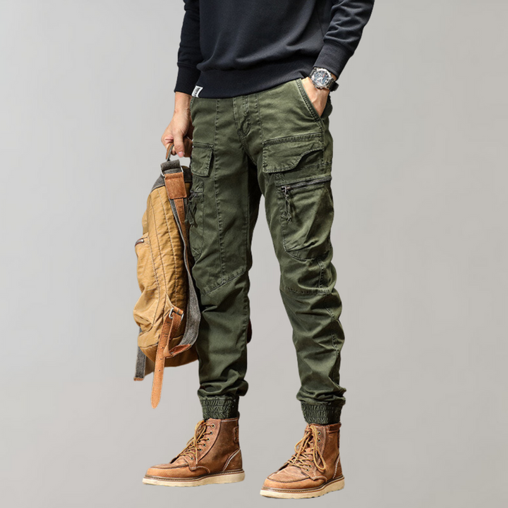 Herren Cargohose mit Pattentaschen