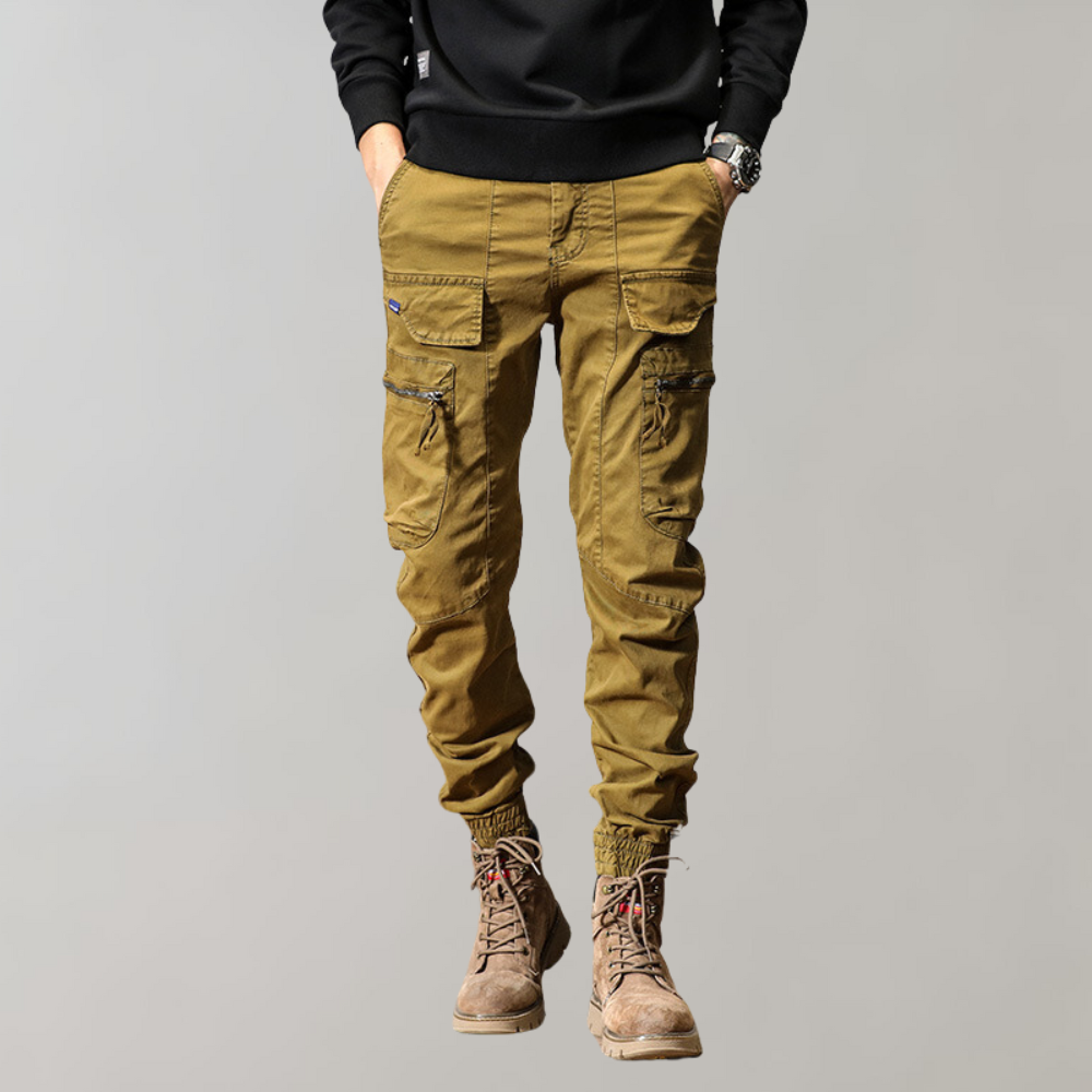 Herren Cargohose mit Pattentaschen