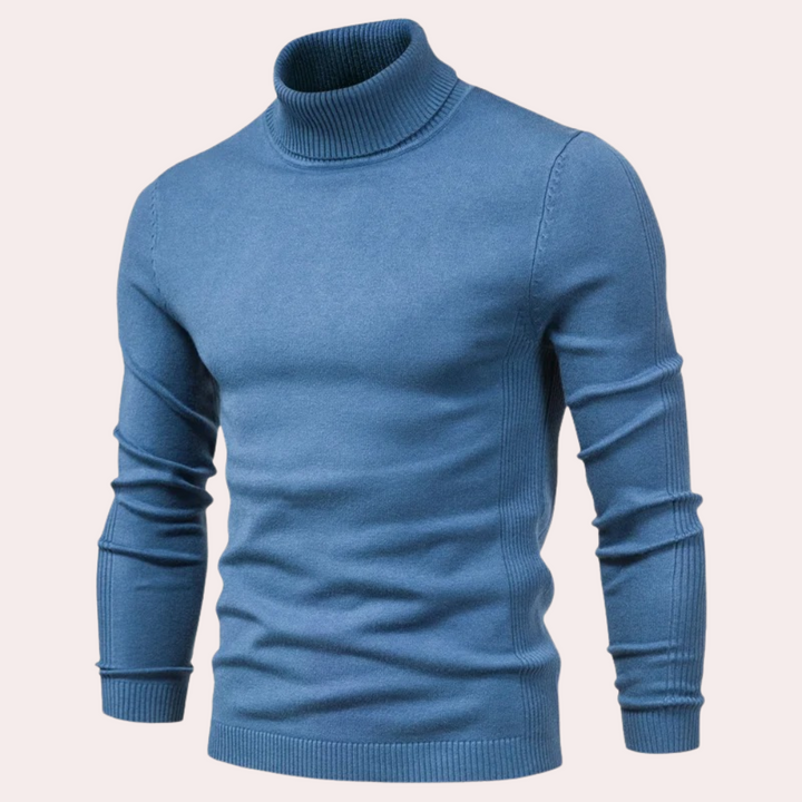 Lässiger Rollkragenpullover für Herren