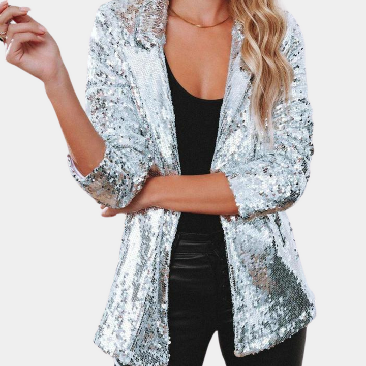 Schicker Glitzerblazer für Damen