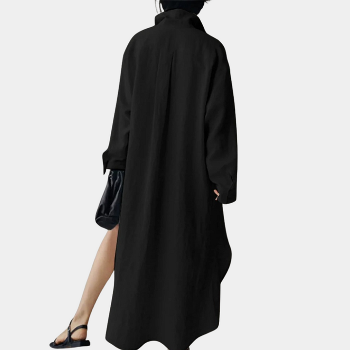 Bequemes Hemdblusenkleid für Damen