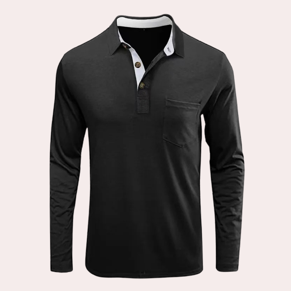 Bequemes Herren-Poloshirt