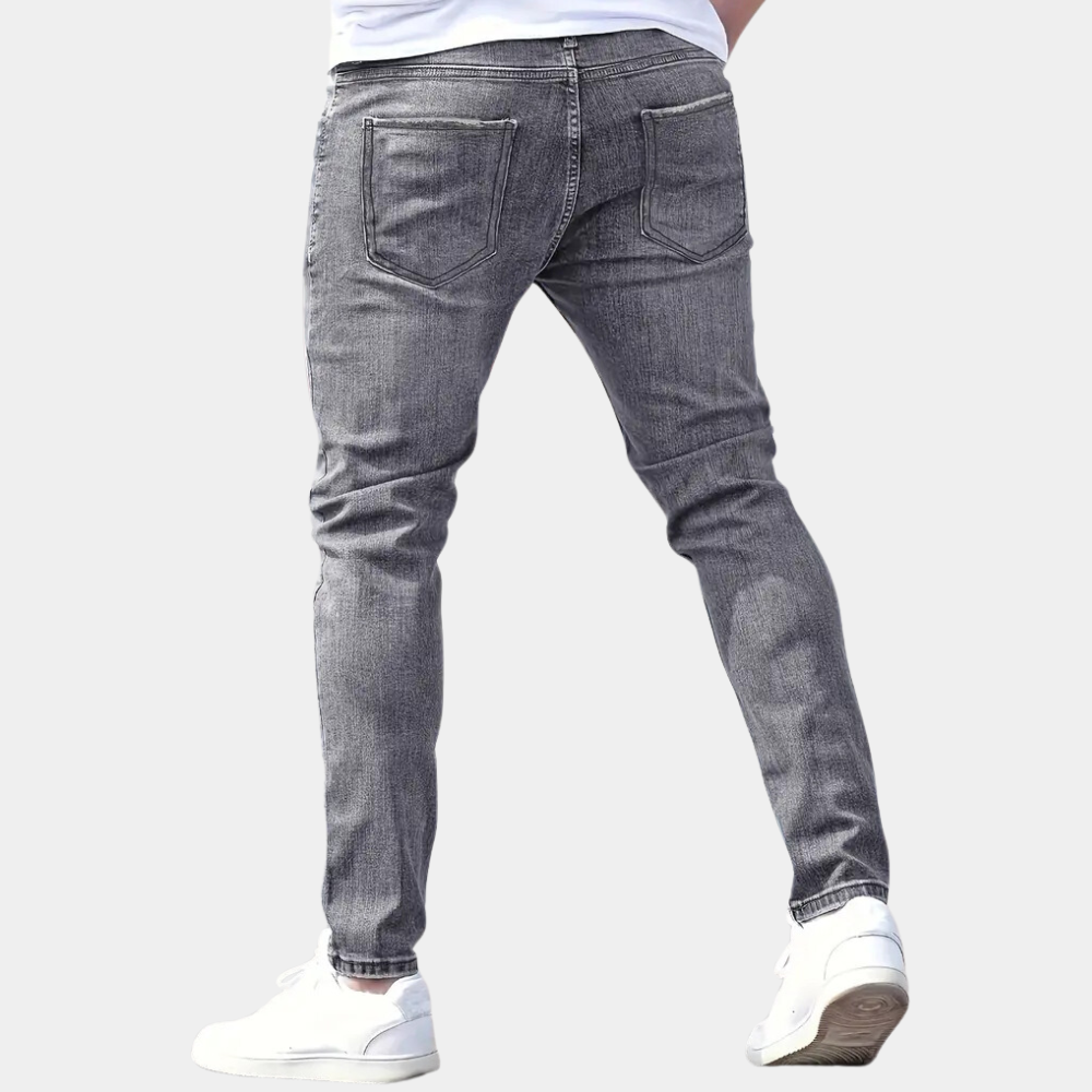 Lässige Herrenjeans mit Ripped Design