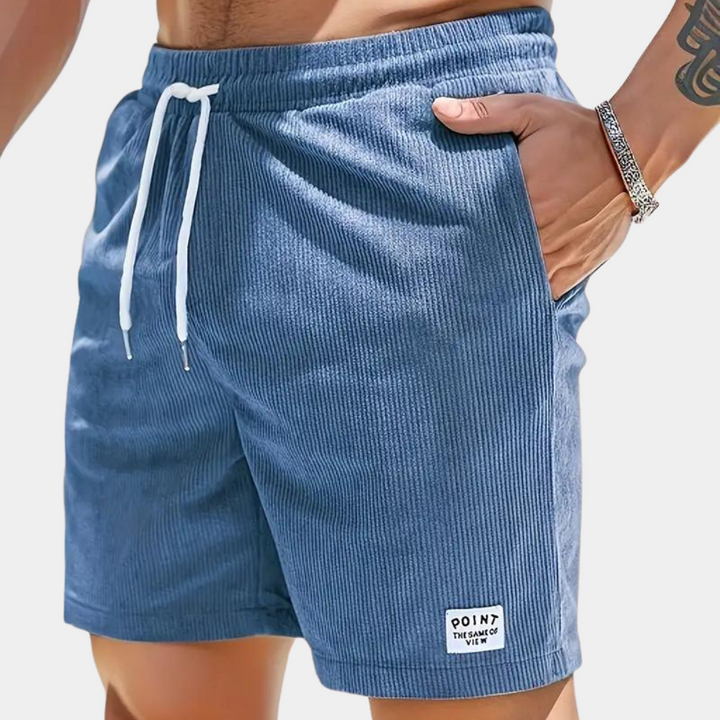 Bequeme Cordsamt-Shorts für Herren