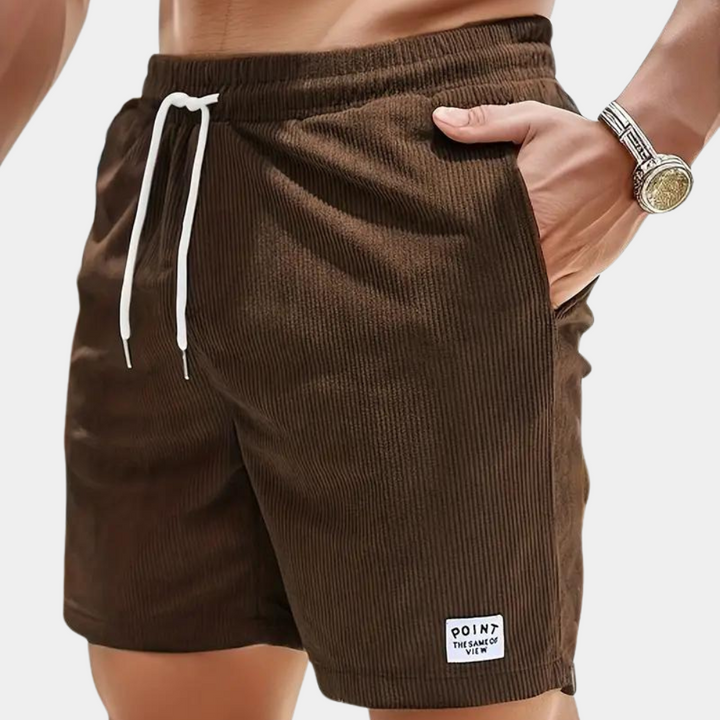 Bequeme Cordsamt-Shorts für Herren