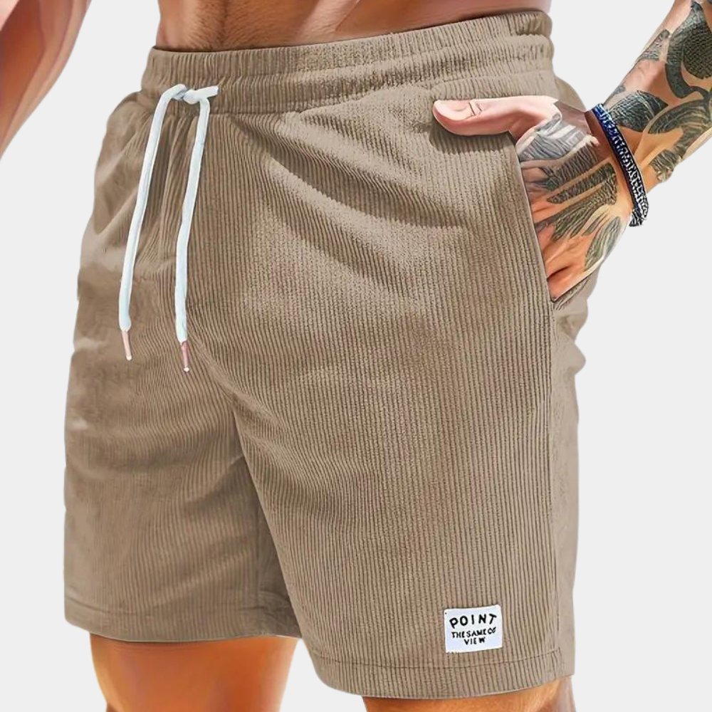 Bequeme Cordsamt-Shorts für Herren