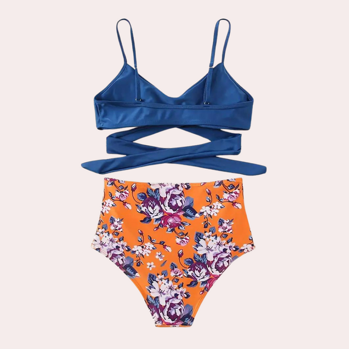 Geblümtes Bikini-Set für Damen