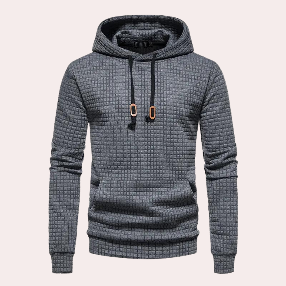 Lässiger Herren-Kapuzenpullover mit Tasche