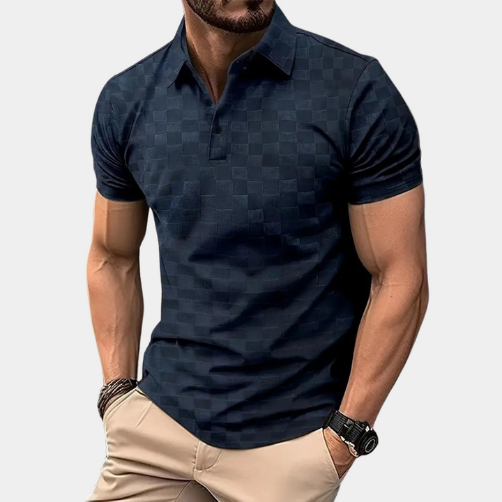 Stylisches Kurzarm-Poloshirt