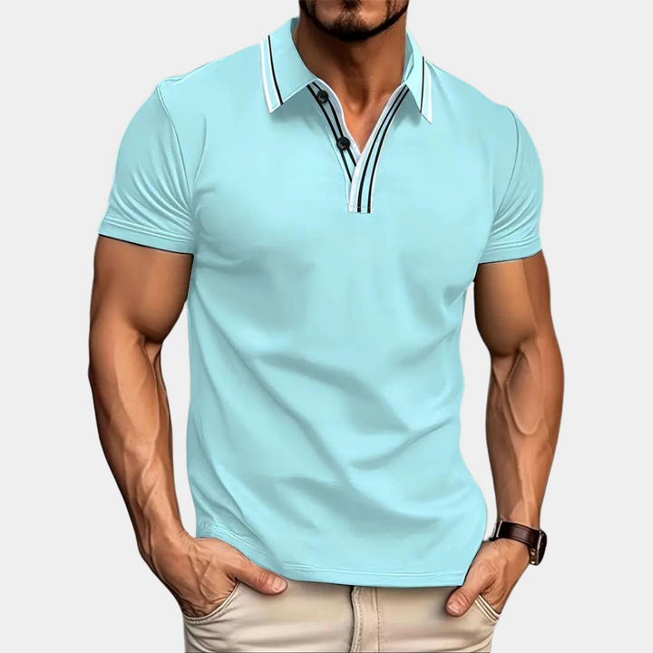 Trendiges und leichtes Herren-Poloshirt