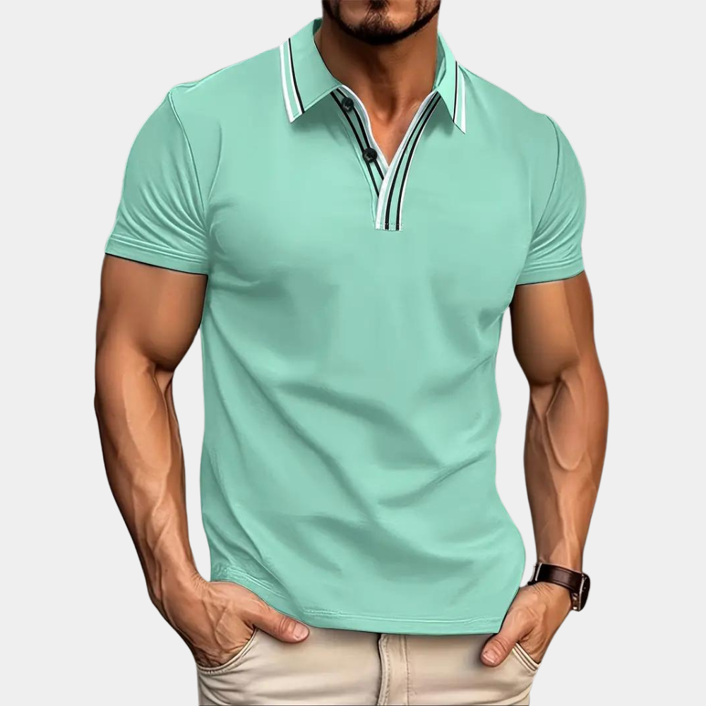 Trendiges und leichtes Herren-Poloshirt