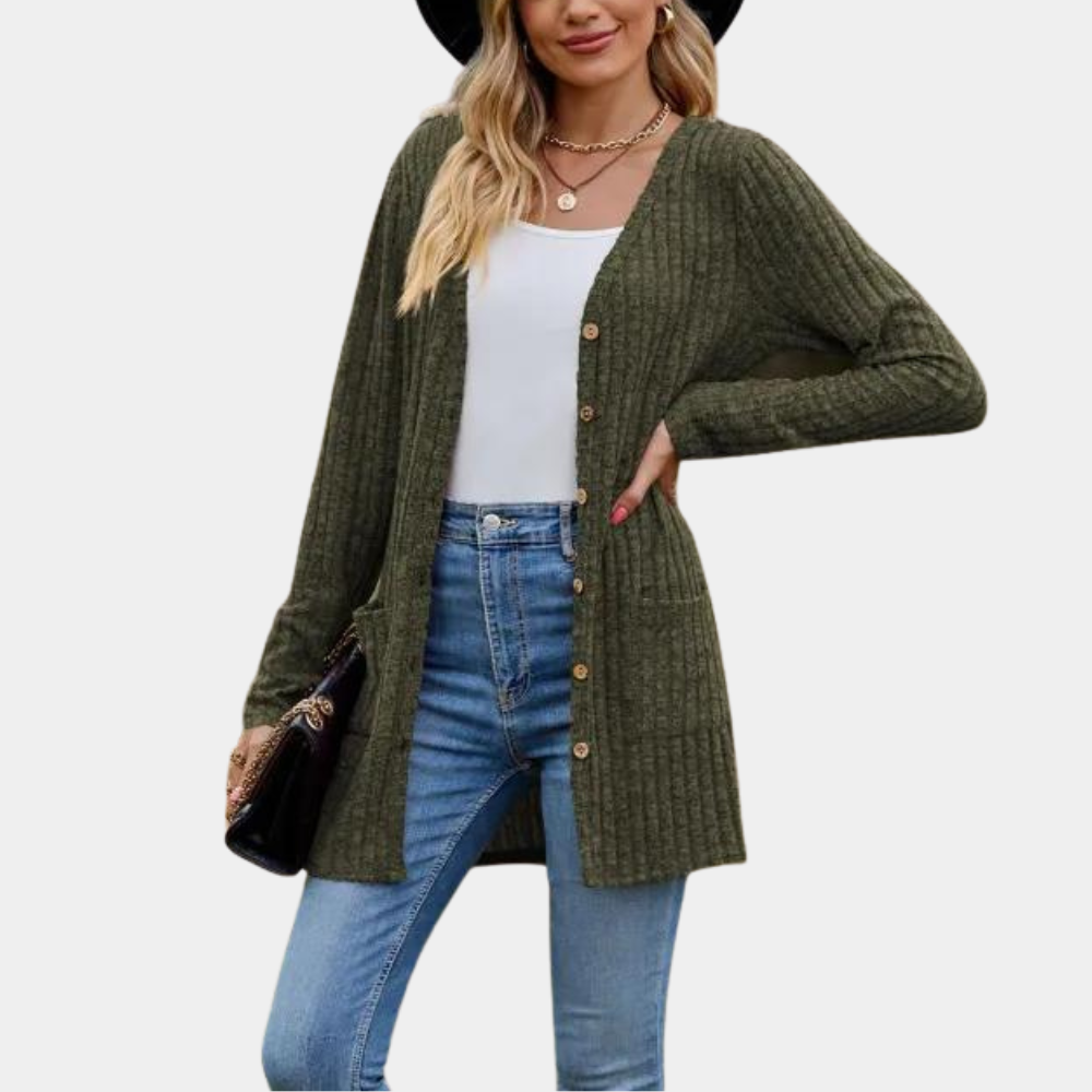 Stylische Damen Strickjacke