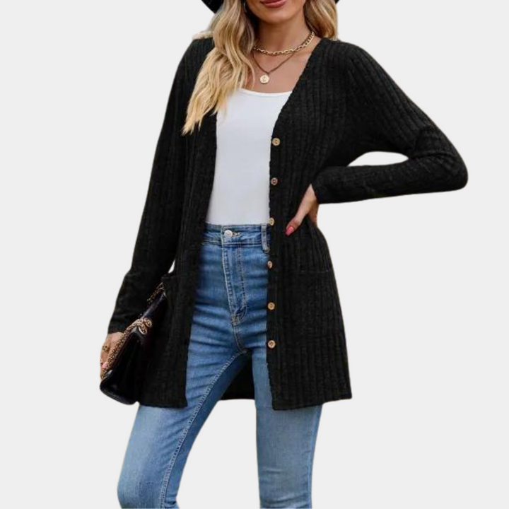 Stylische Damen Strickjacke