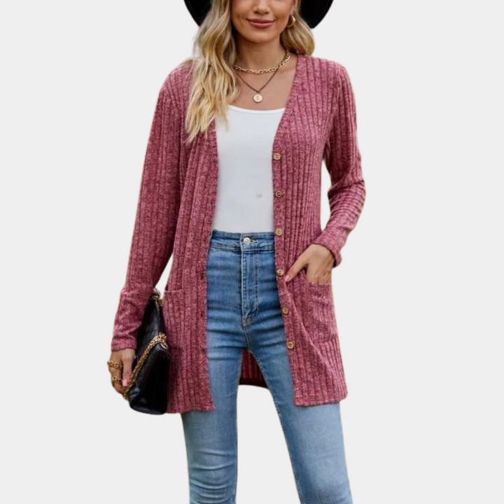 Stylische Damen Strickjacke