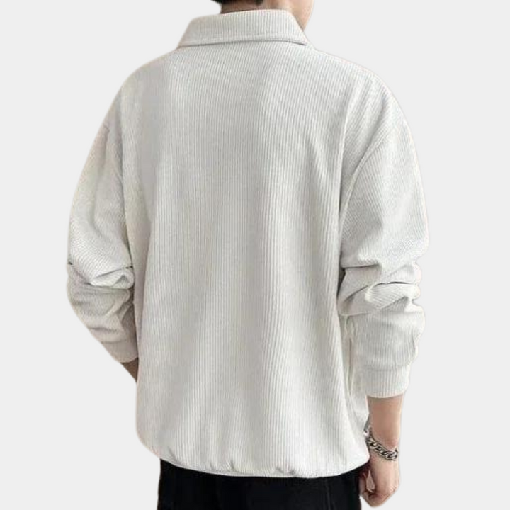 Bequemer lockerer Pullover für Herren