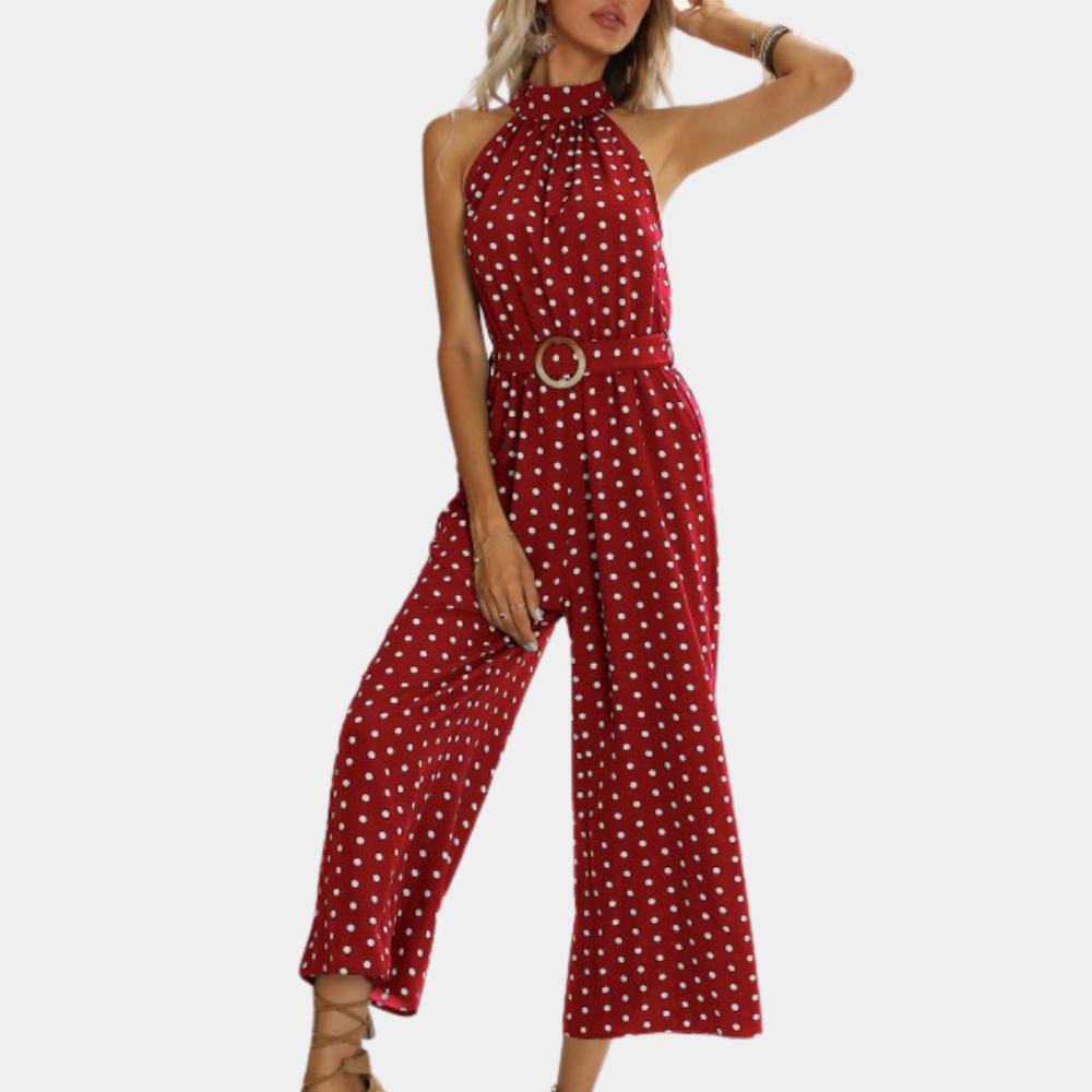 Anastasia - Eleganter Neckholder-Jumpsuit für Damen