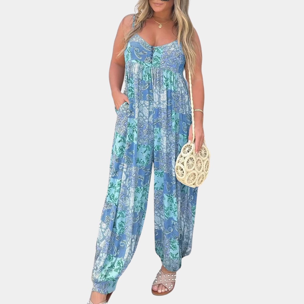 Damen Overall im Boho-Stil