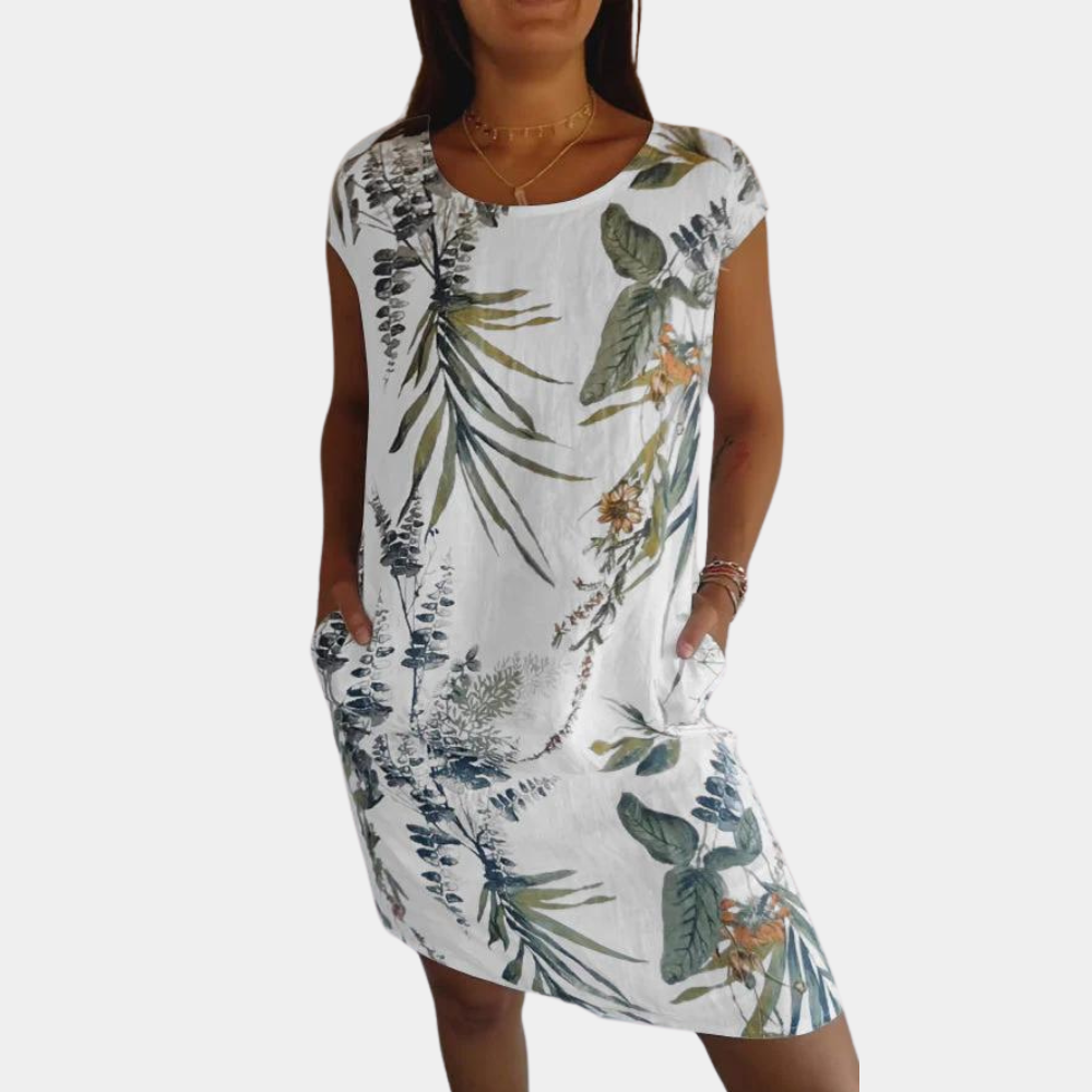 Bequemes Sommerkleid für Damen