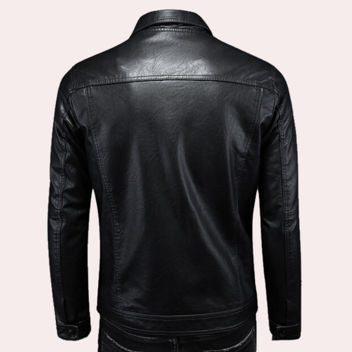 Moderne Bikerjacke für Herren