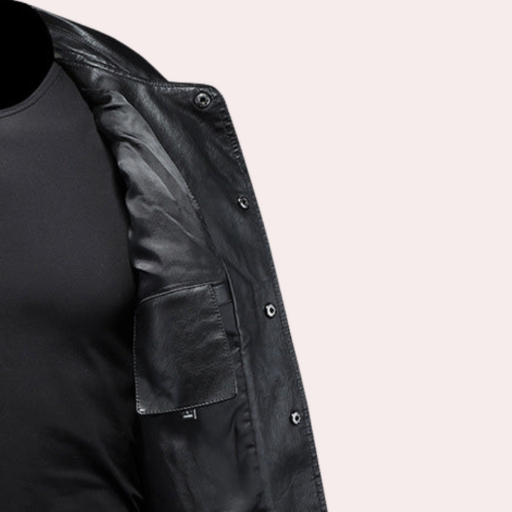 Moderne Bikerjacke für Herren