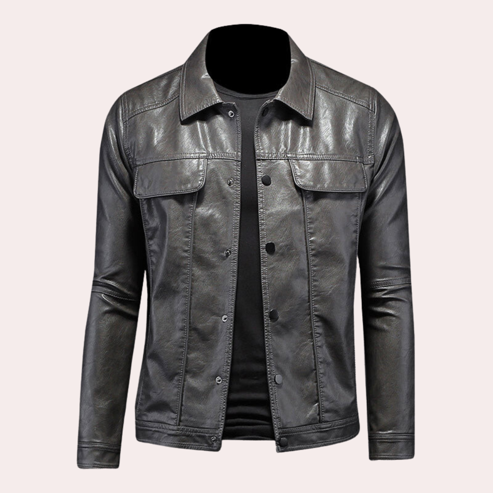 Moderne Bikerjacke für Herren