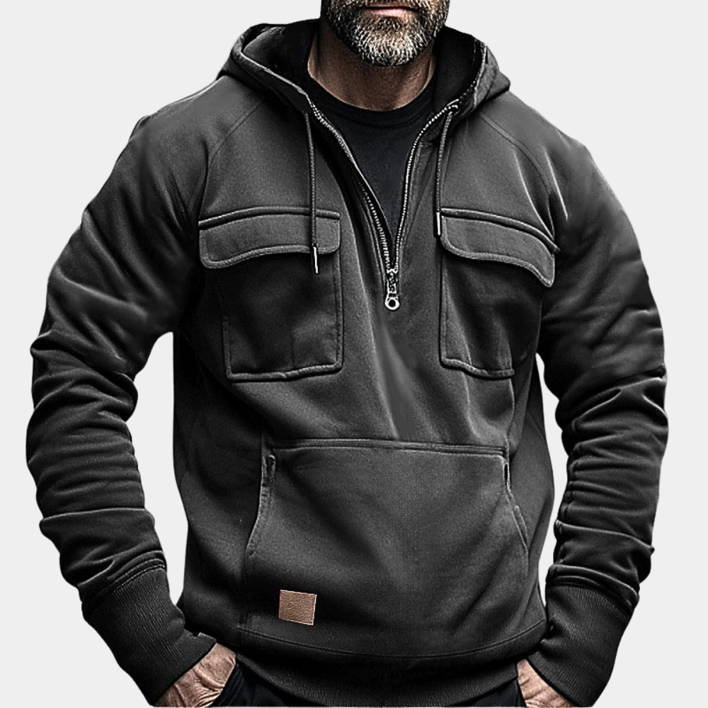 Fiadh - Eleganter Winter-Kapuzenpullover für Herren