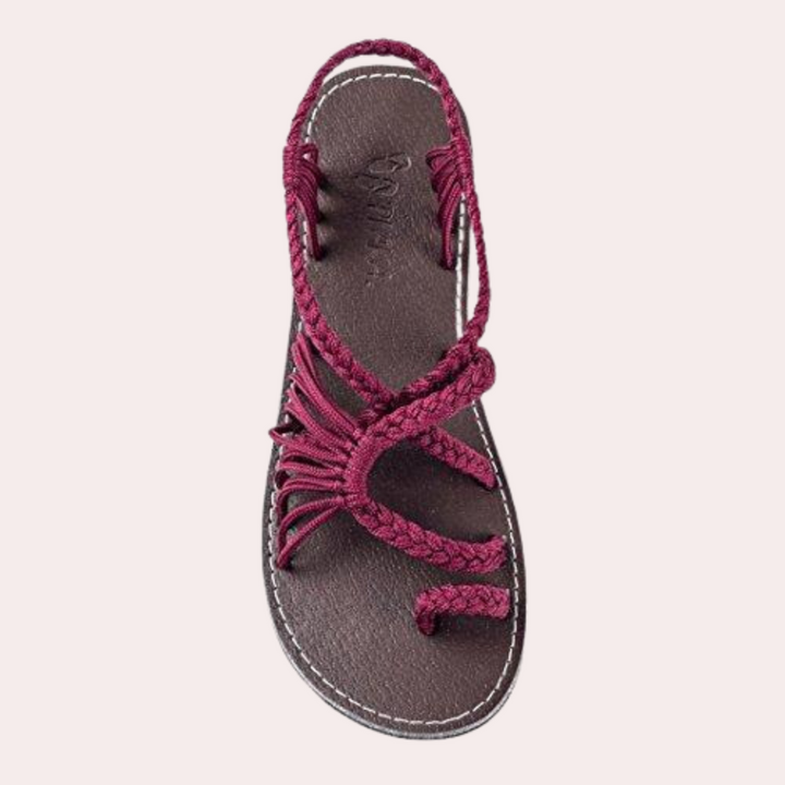 Stylische und bunte Strandsandalen für Damen