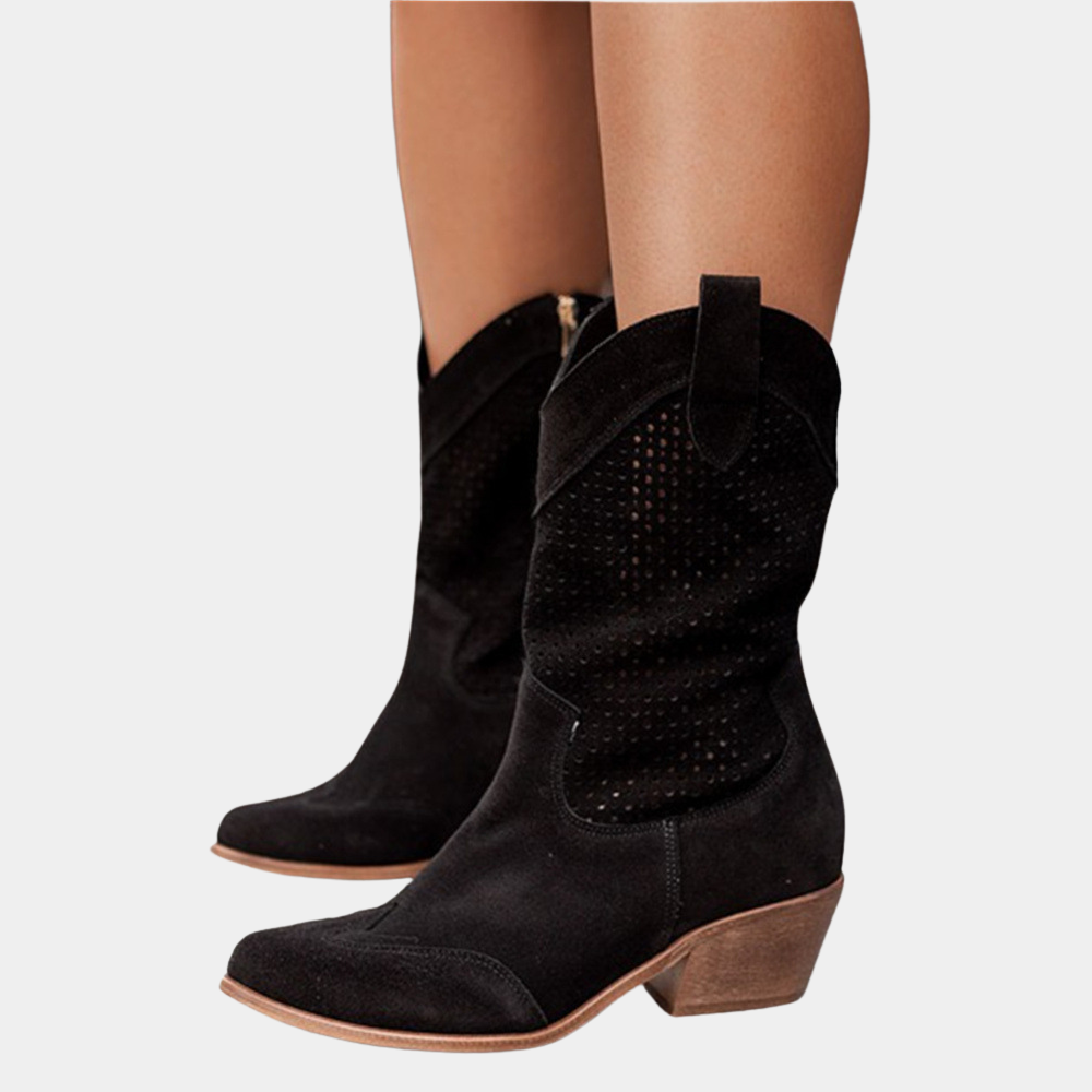 Atmungsaktive Damen-Cowboystiefel