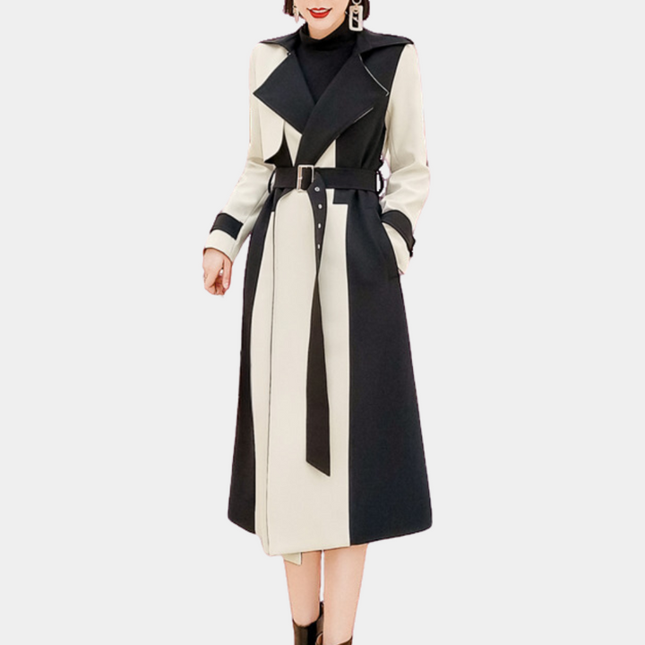 Freya - Eleganter Damen-Trenchcoat mit Gürtel