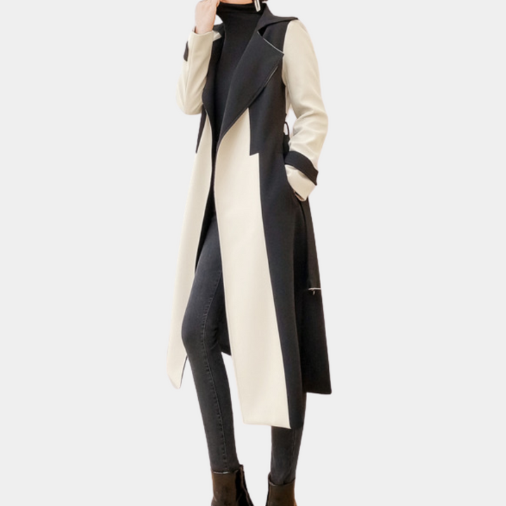 Freya - Eleganter Damen-Trenchcoat mit Gürtel