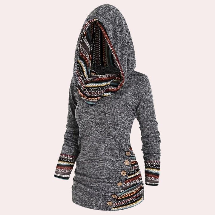 Stylischer Kapuzenpullover für Damen