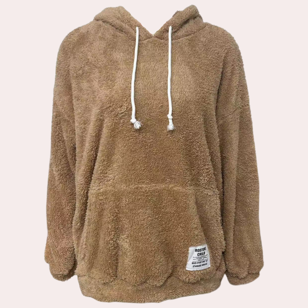 Weicher und warmer Kapuzenpullover für Damen