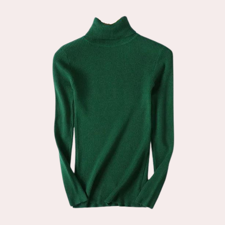 Luxuriöser Rollkragenpullover für Damen