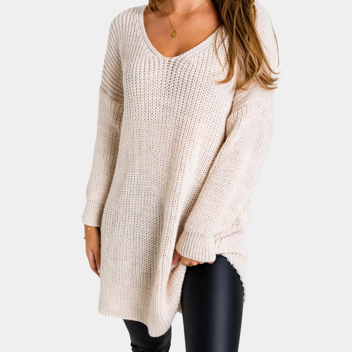 Bequemer Strickpullover für Damen