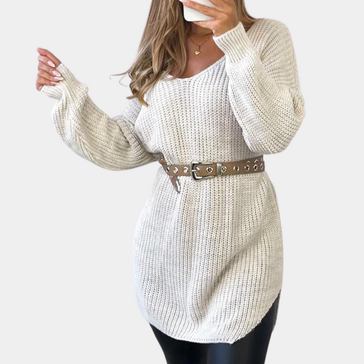 Bequemer Strickpullover für Damen