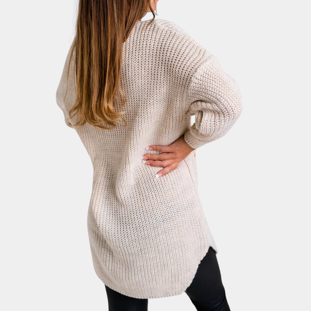 Bequemer Strickpullover für Damen