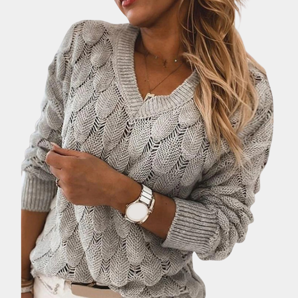 Stylischer Strickpullover für Damen