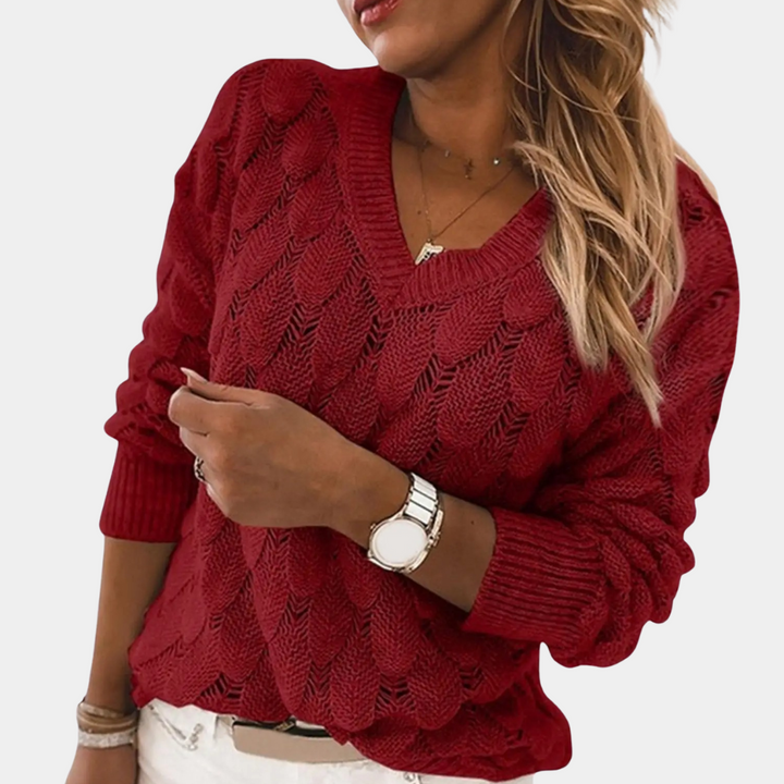 Stylischer Strickpullover für Damen