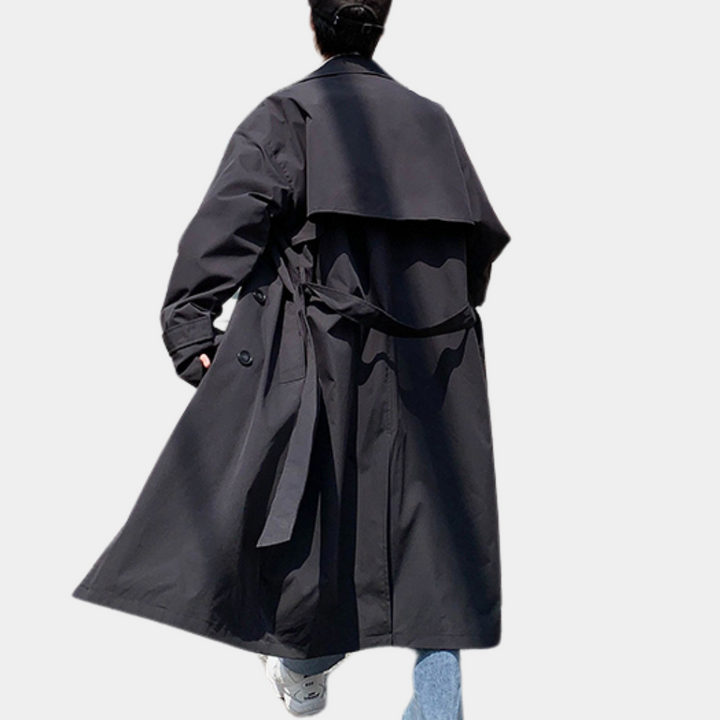 Langer Trenchcoat für Herren