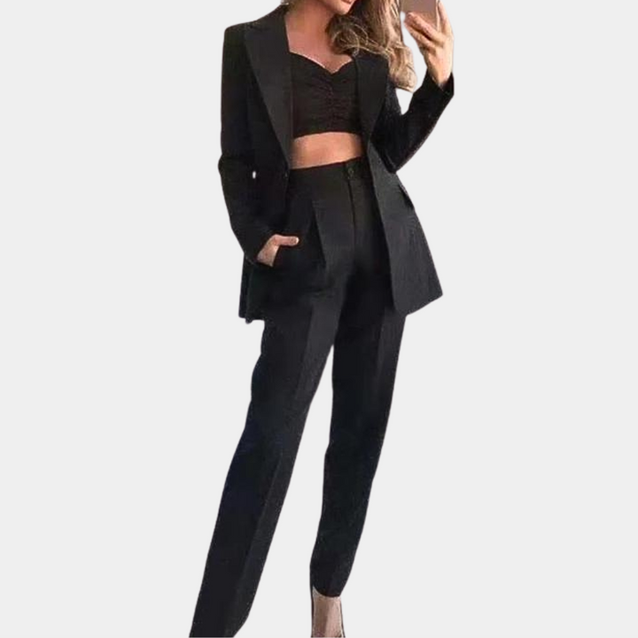 Mela - Elegantes 3-teiliges Blazer-Set für Damen