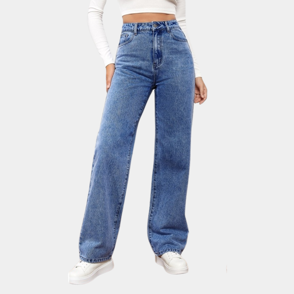 Lässige Baggy-Jeans für Damen