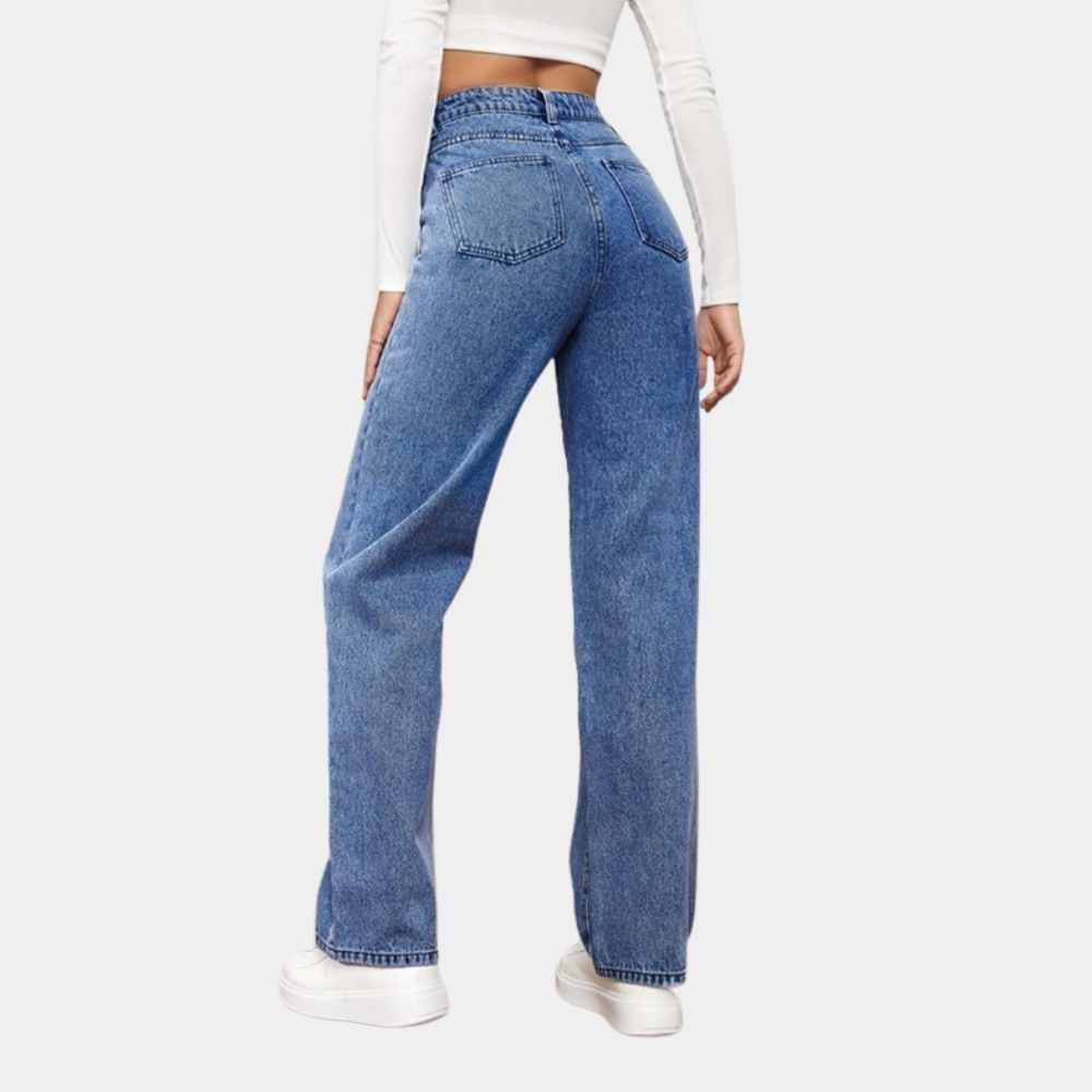 Lässige Baggy-Jeans für Damen