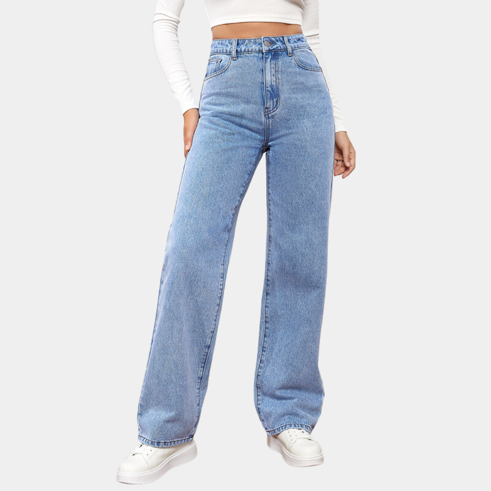 Lässige Baggy-Jeans für Damen